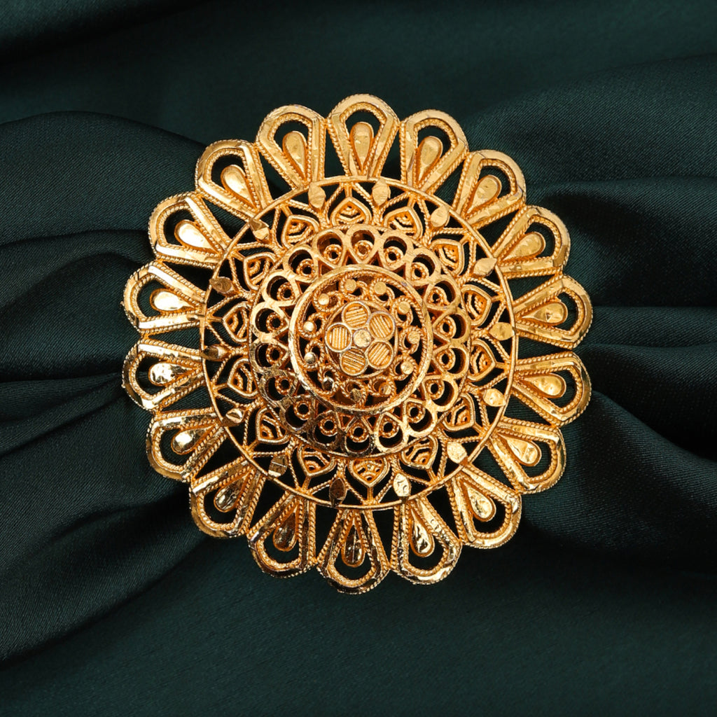  Gold Plated Traditional Rings | Buy This Ring Online from Mekkna
