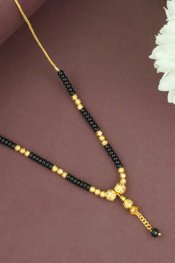Mekkna Exquisite Gold Plated Mangalsutra Collection - Shop Now!