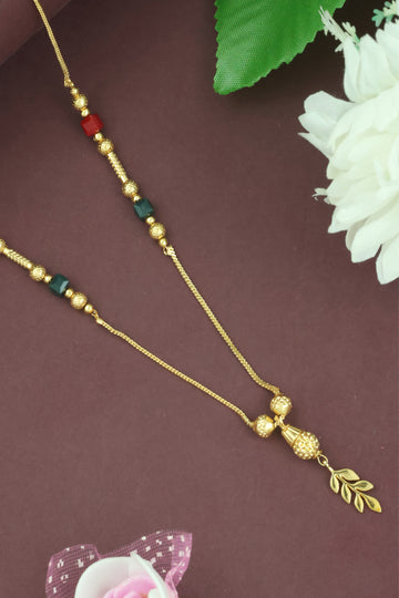 Mekkna Exquisite Gold Plated Mangalsutra Collection - Shop Now!
