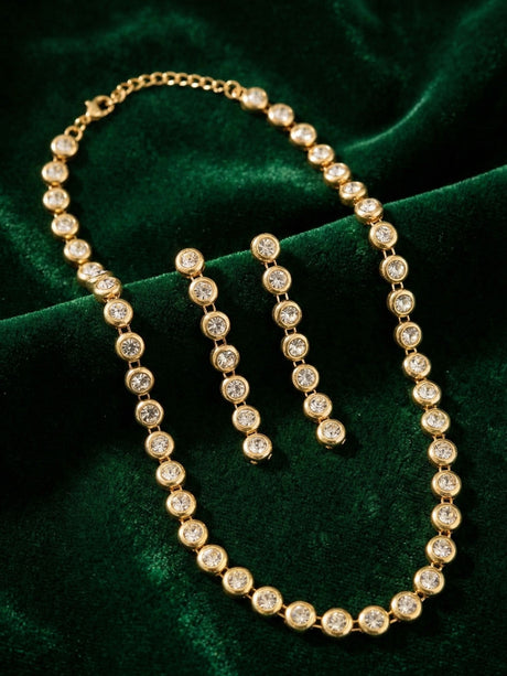 Gold Plated Jewellery Set