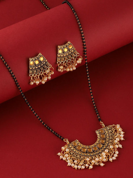 Multicolor Elegant Earring And Necklace Set For Women Pack Of 3