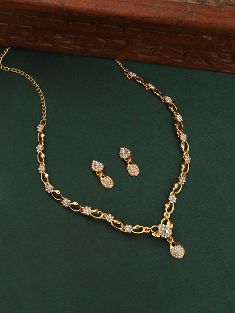 Alloy Elegant Necklace Set For Women