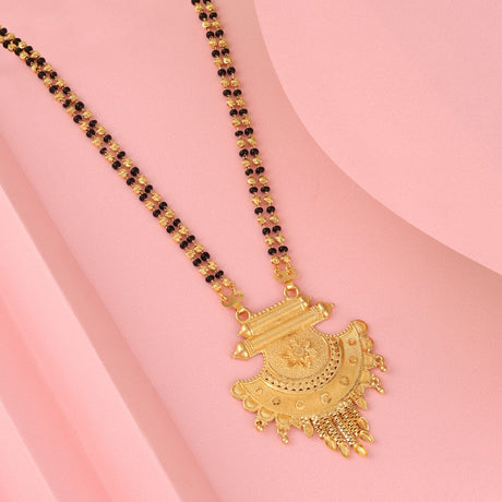 Gold Elegant Mangalsutra For Women Pack Of 2