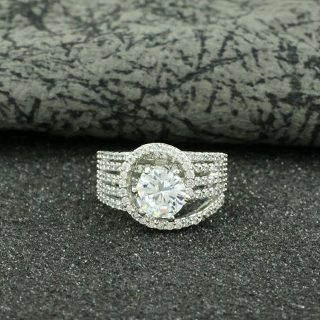 Silver Elegant Ring For Women Pack Of 2
