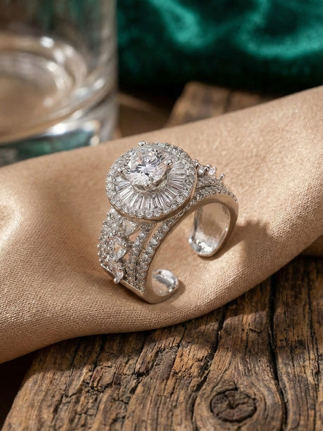 Silver Plated Fashionable Ring