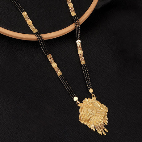 Gold Elegant Mangalsutra For Women Pack Of 2