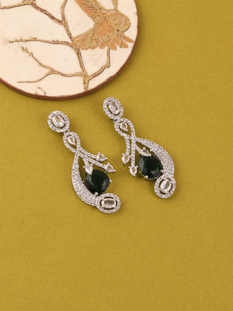 Classic Ad Stone Earrings Party And Daily Wear