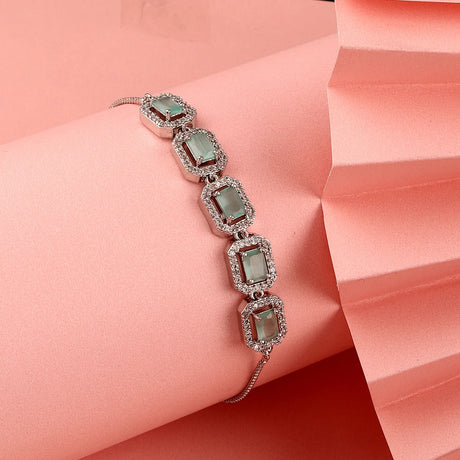 Blue Bangle Bracelet Elegant For Women Pack Of 2
