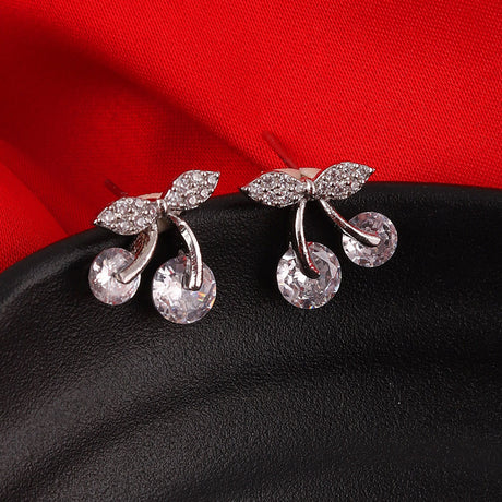 White Elegant Earring Set For Women