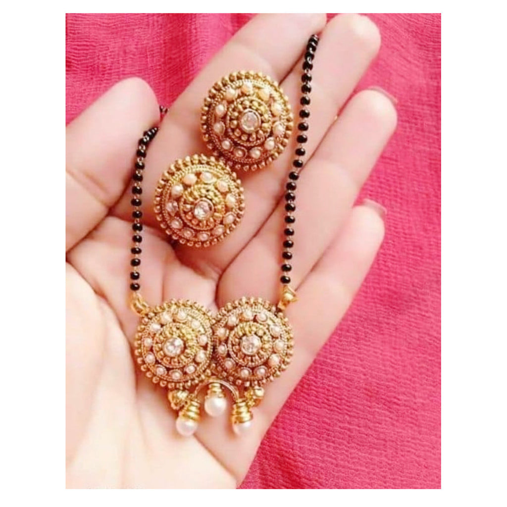 Mangalsutra with Earrings for Women | Buy Mangalsutra Online from Mekkna