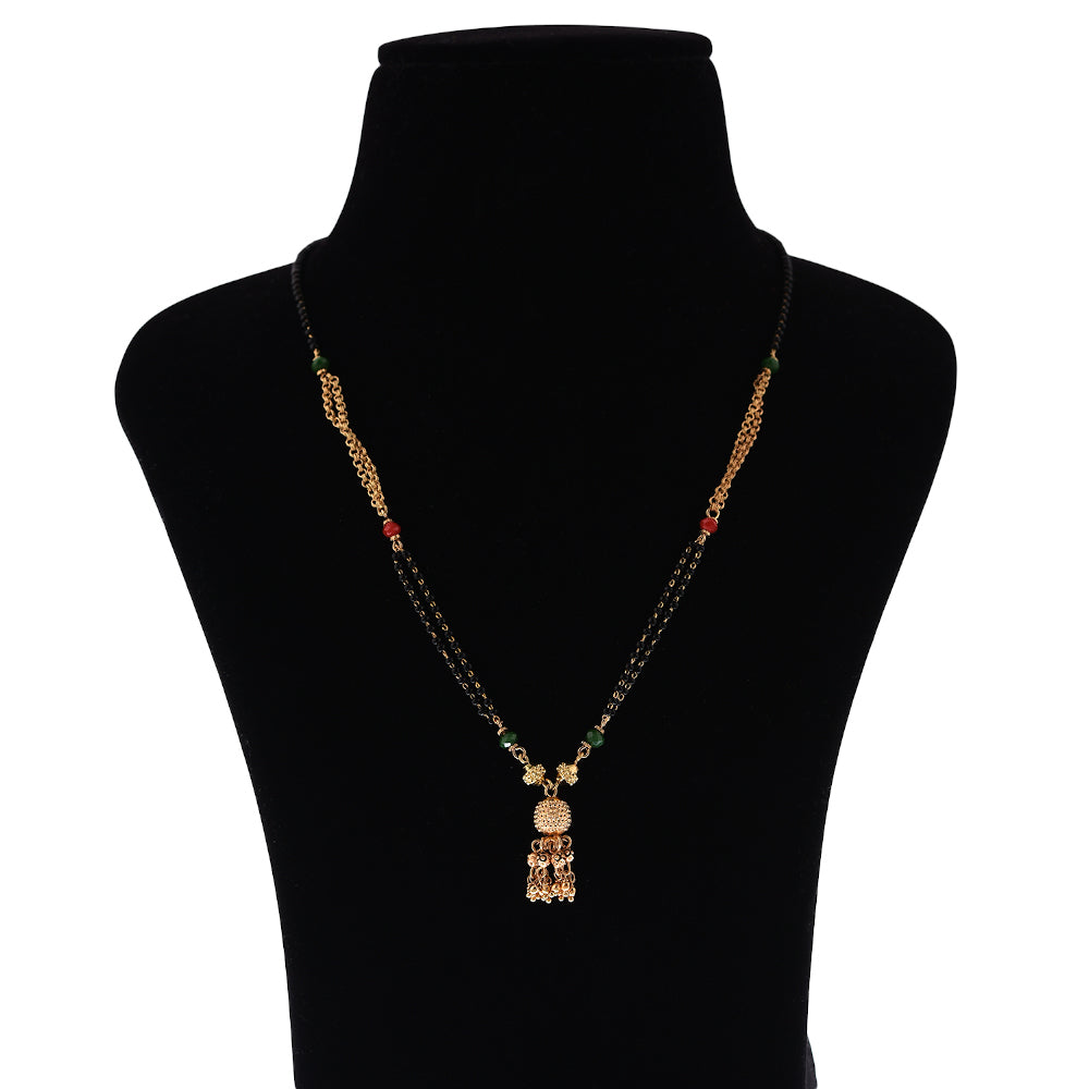 Gold Plated Mangalsutra for Women | Buy This Mangalsutra Online from Mekkna