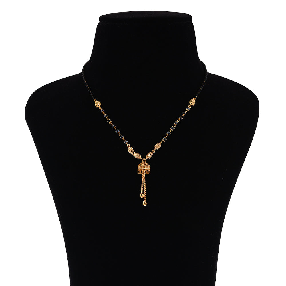 Gold Plated Mangalsutra for Women | Buy This Mangalsutra Online from Mekkna