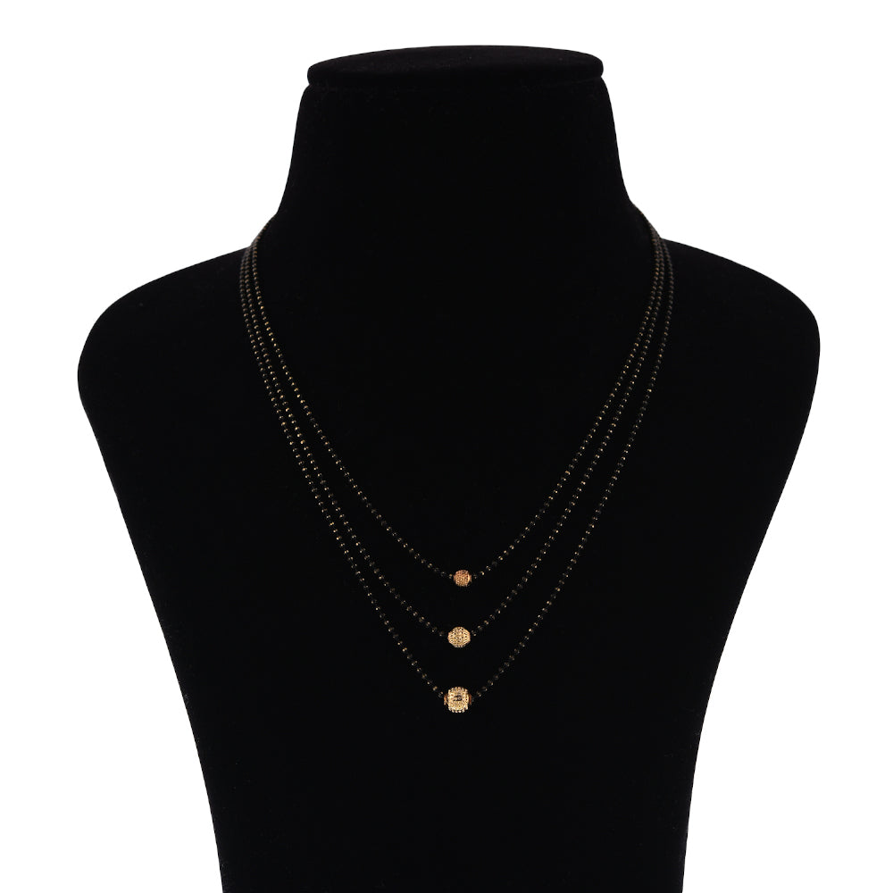 Gold Plated Mangalsutra for Women | Buy This Mangalsutra Online from Mekkna