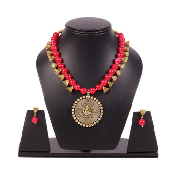 Necklace with Earrings for Women | Buy Jewellery set Online from Mekkna