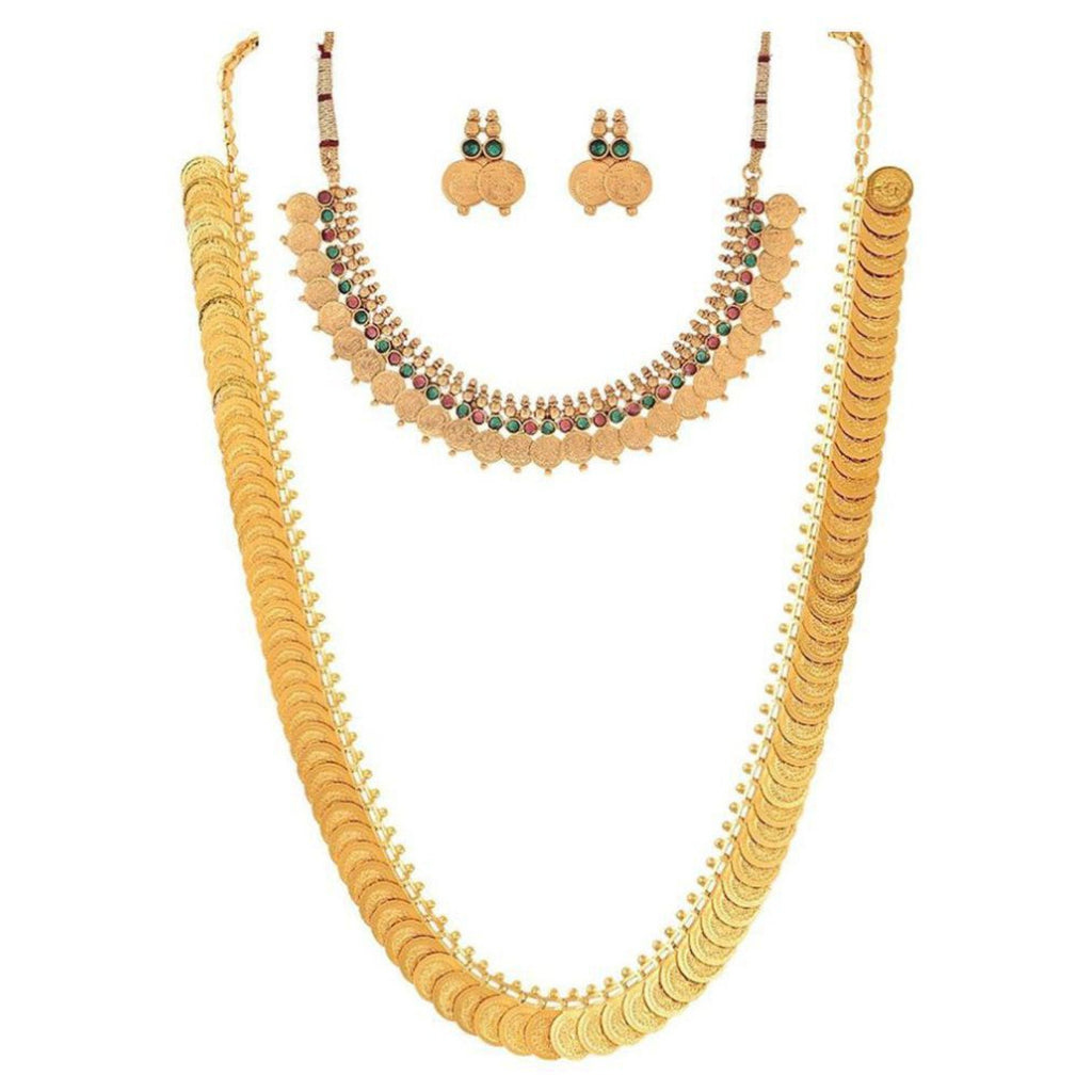 Ginni Necklace with Earrings for Women | Buy Jewellery set Online from Mekkna