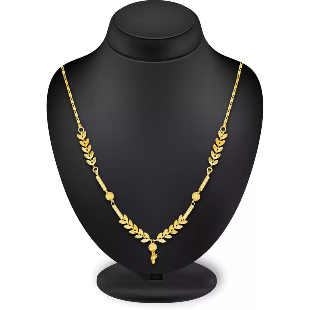 Gold Plated Mangalsutra for Women | Buy This Mangalsutra Online from Mekkna