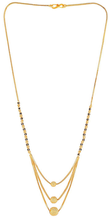Mekkna Gold Plated Mangalsutra for Women | Buy Jewellery Online from Mekkna