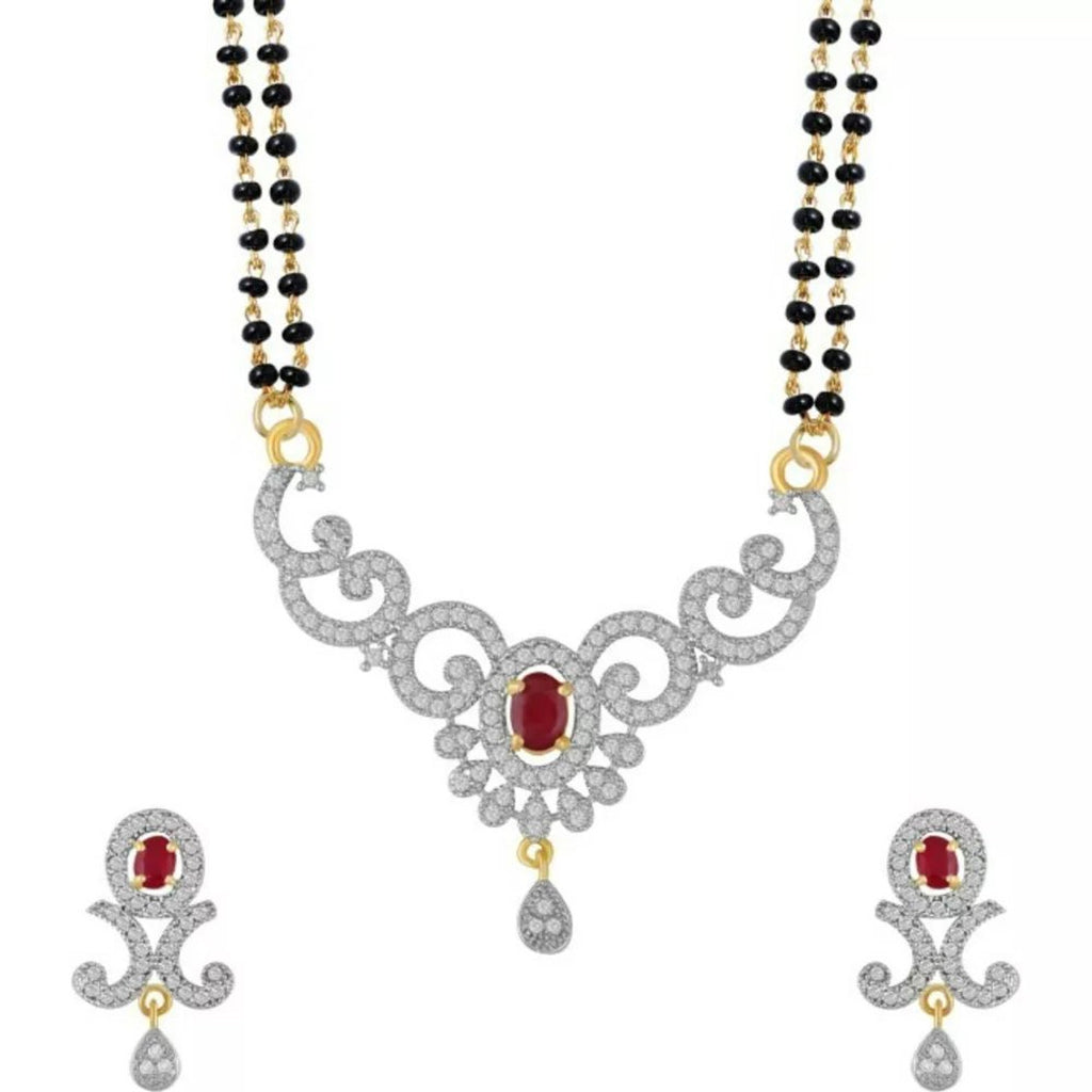  Mangalsutra with Earrings for Women | Buy Mangalsutra Online from Mekkna