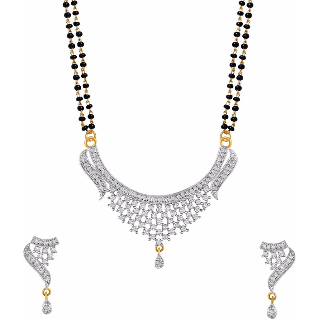 Mangalsutra with Earrings for Woman | Buy Mangalsutra Online form Mekkna