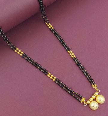 Mekkna Women's Pride Traditional Gold Plated Mangalsutra | Buy This Mangalsutra Online from Mekkna
