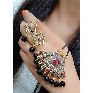 Mangalsutra with Earrings for Women | Buy Mangalsutra with Earrings Online from Mekkna