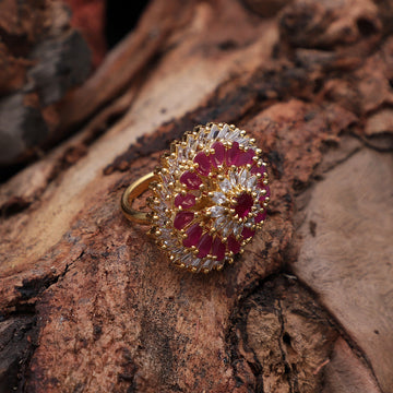 Mekkna Designed Gold Plated Rings for Women | Buy This Jewellery Online from Mekkna