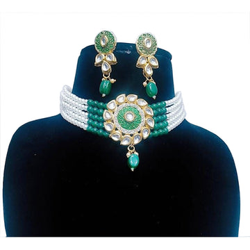 Choker Necklace with Earrings for Women | Buy Jewellery set Online from Mekkna