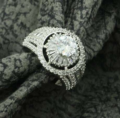 Mekkna Oxidized Silver Plated Rings - Unique and Stylish Jewelry for Women
