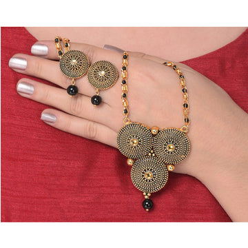 Mangalsutra with Earrings for Women | Buy Jewelry set Online from Mekkna