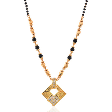 Gold Plated Mangalsutra for Women | Buy This Jewellery Online from Mekkna