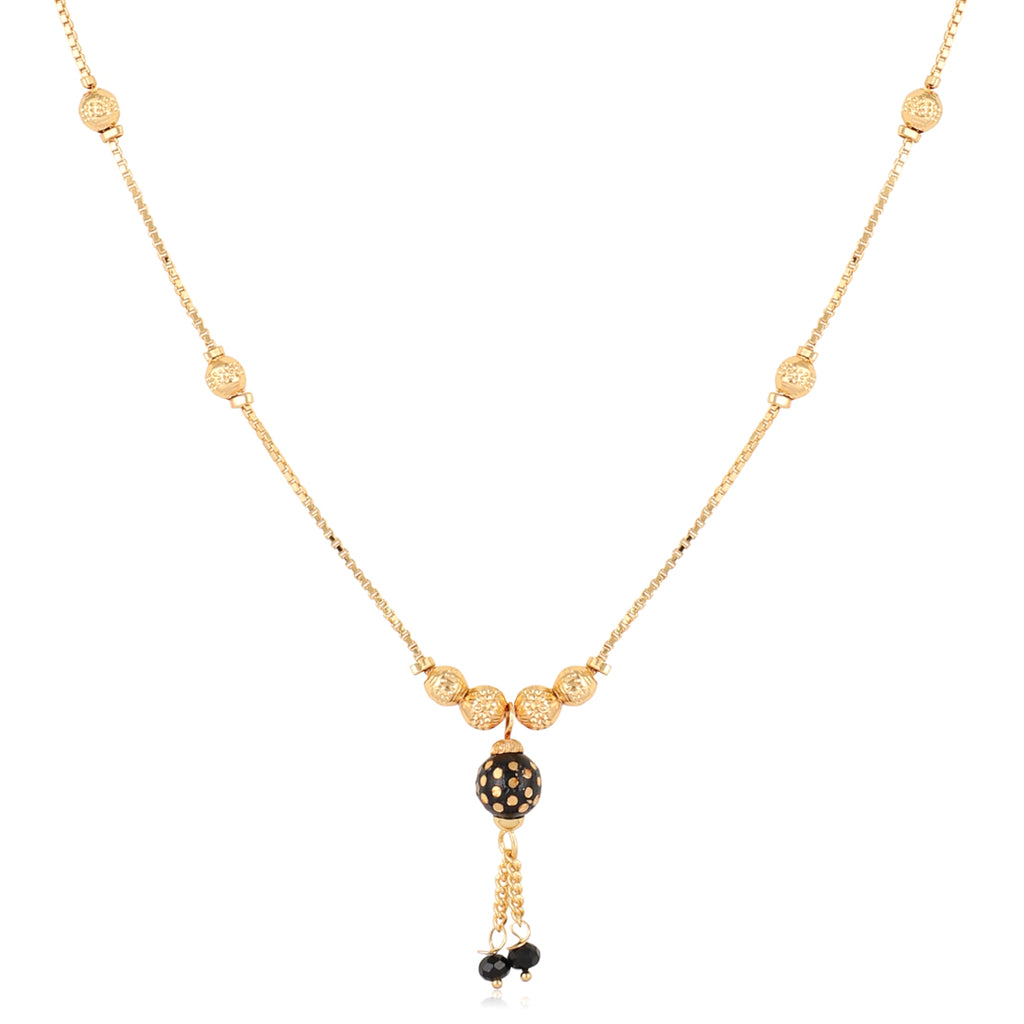 Mekkna Women's Pride Traditional Gold Plated Necklace | Buy This Jewellery Online from Mekkna