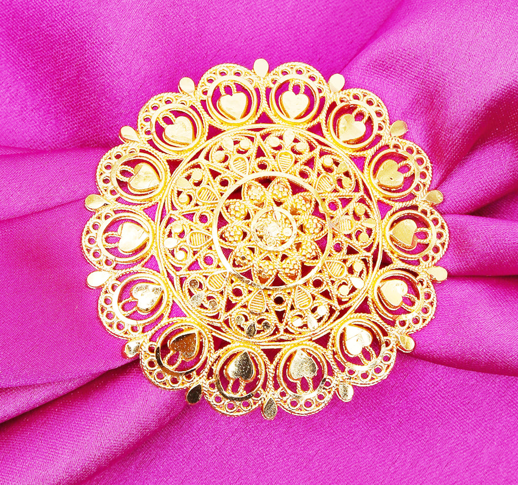  Gold Plated Traditional Ring | Buy This Ring Online from Mekkna