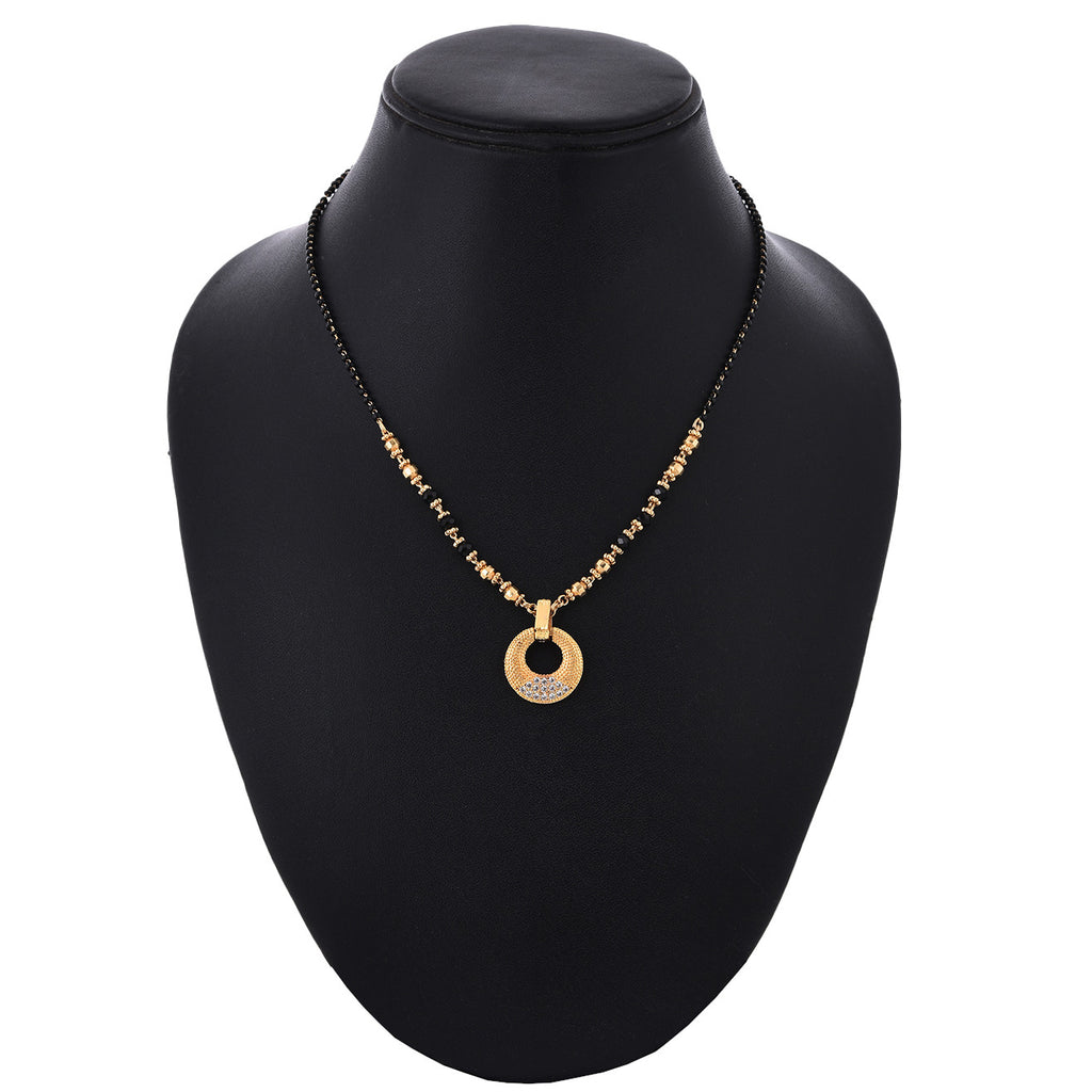 Gold Plated Mangalsutra for Women | Buy This Mangalsutra Online from Mekkna