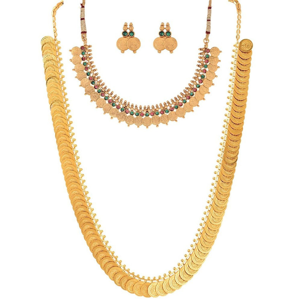 Necklace with Earrings for Women | Buy Jewellery set Online from Mekkna