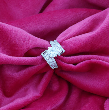 Mekkna Women's Pride Gold Plated Traditional Rings For Women | Buy This Ring Online from Mekkna