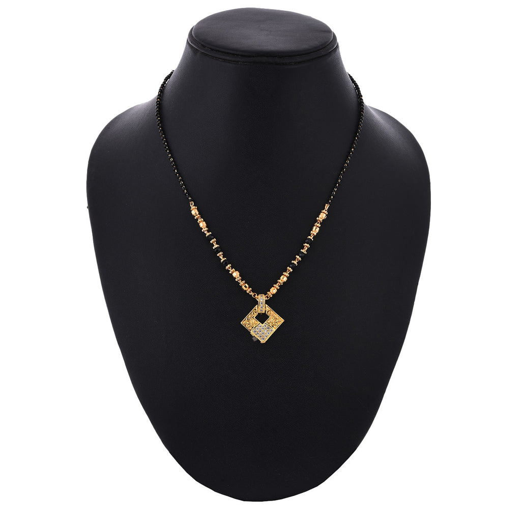 Gold Plated Mangalsutra for Women | Buy This Mangalsutra Online from Mekkna